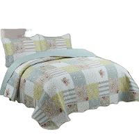 Kit Cobre Leito Colcha King Boutik Dupla Face - Maite - 100% Poliéster - 1