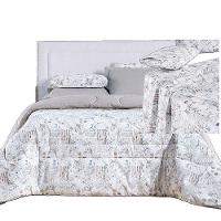 Kit Coordenado Edredom E Lençol Sensuale Super King Protea 5 Peças - 80% Algodão, 20% Poliéster - 1