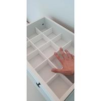 Cômoda 6 Gavetas Com Divisoria Ditália Dm-217 Branco - 3