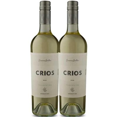 Kit 2 Garrafas Vinho Branco Susana Balbo Crios Torrontes 750ml