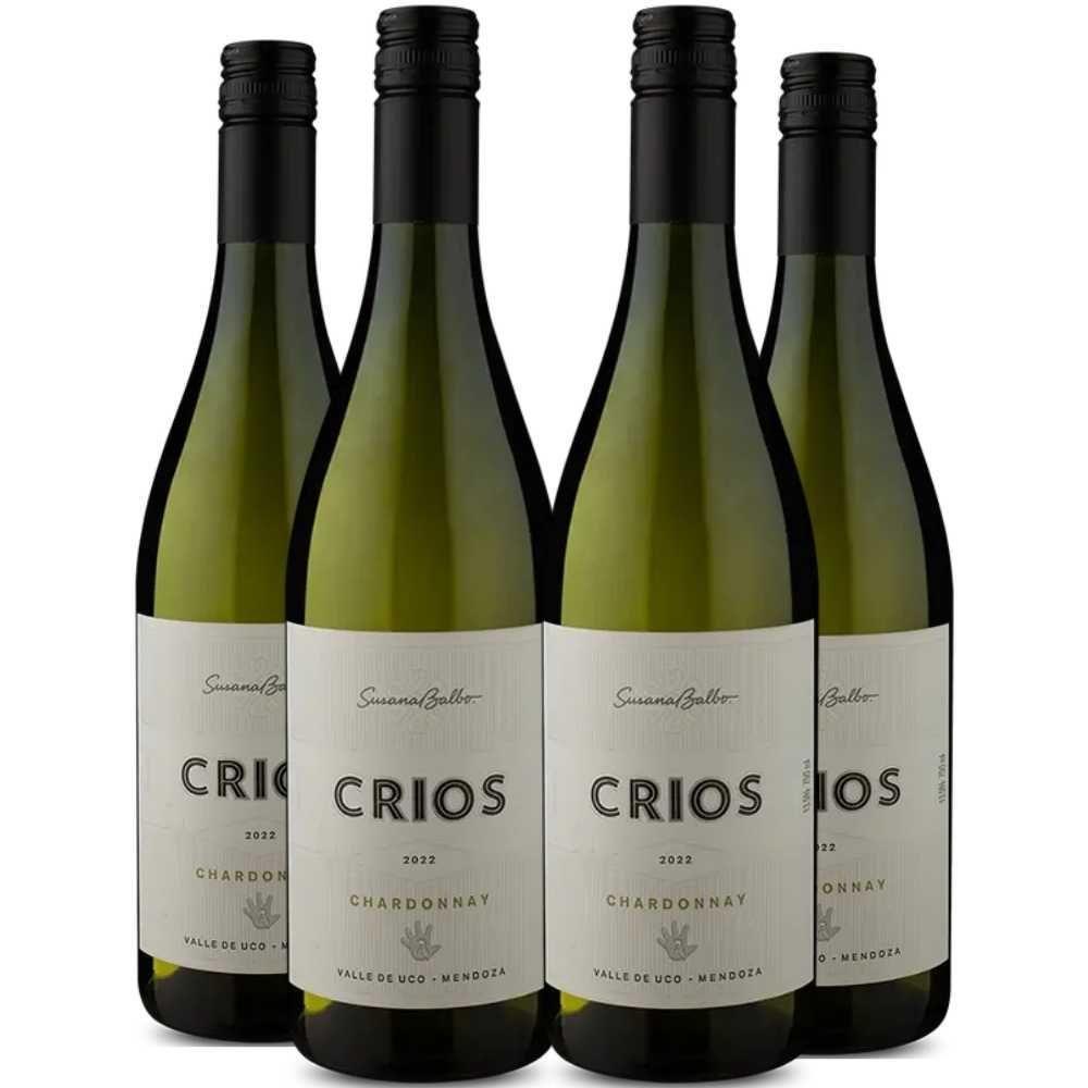 Vinho Branco Susana Balbo Crios Chardonnay 750ml Kit 4 Garrafas - 1