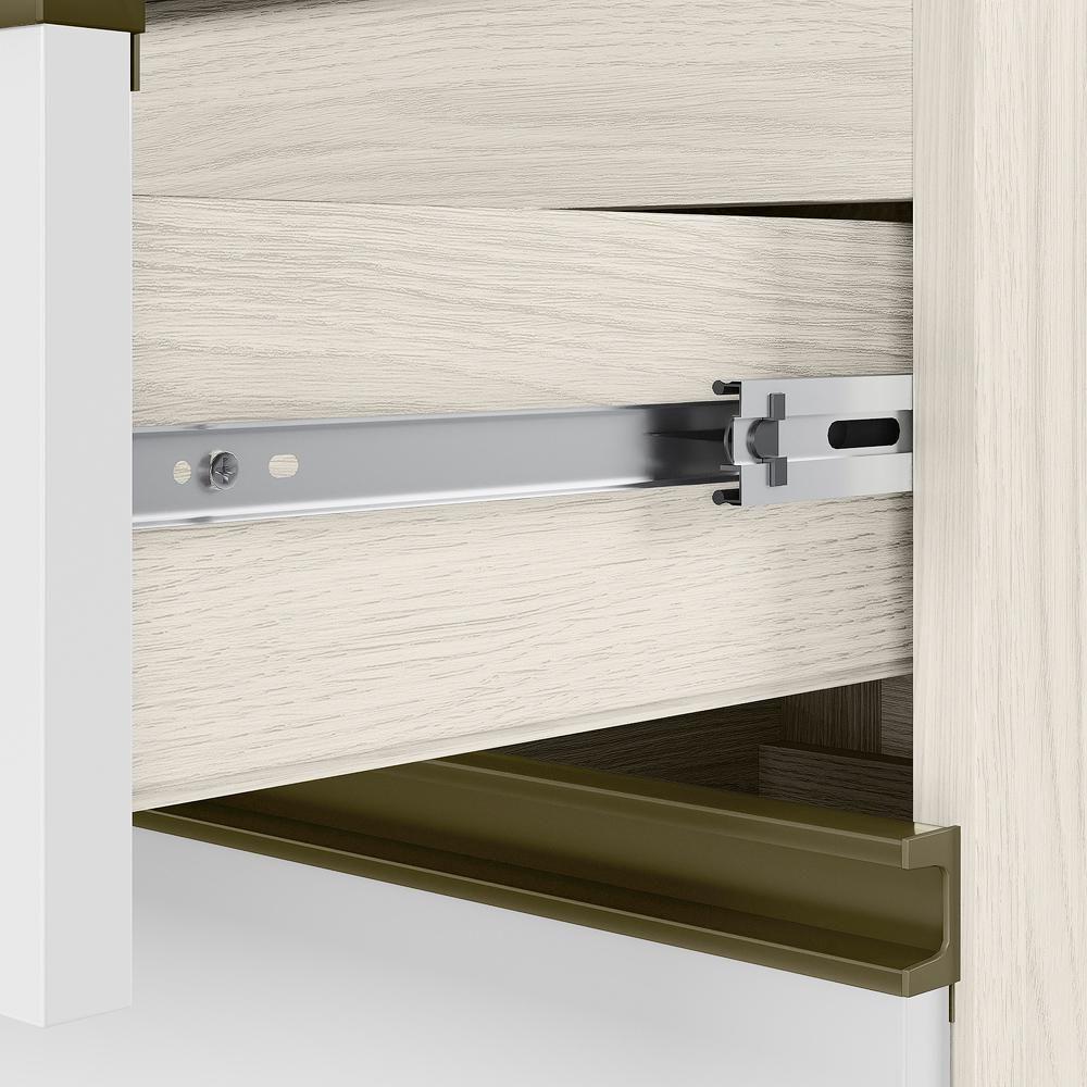 Balcao Nicho Forno 80cm Mdf Kali 16406 Bianco Toq Branco Uv Nicioli Bianco Toq Branco Uv - 7