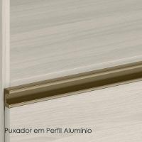 Balcao Nicho Forno 80cm Mdf Kali 16406 Bianco Toq Bianco Toq Nicioli Bianco Toq Bianco Toq - 6