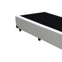 Cama Box Blindado Solteiro King Design Sintético Branco 88x188x40 - 2