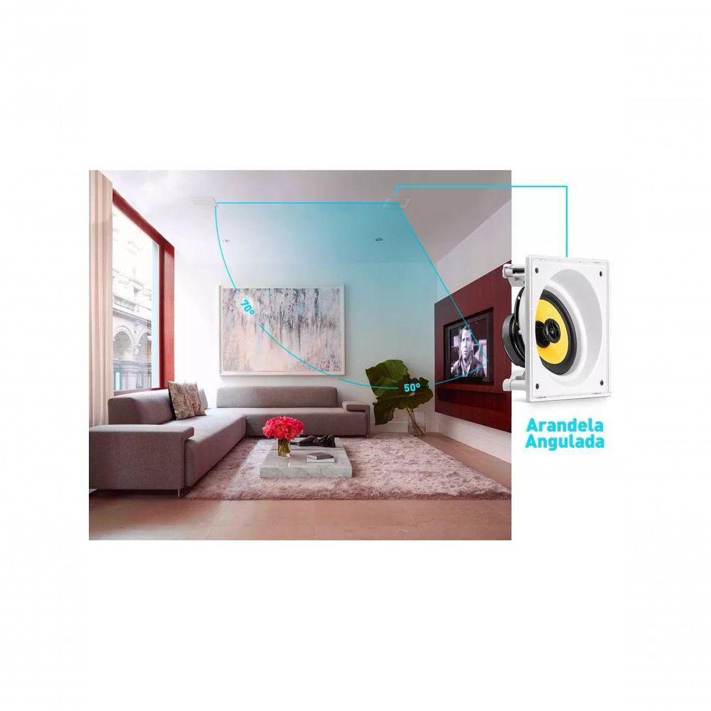 Arandela Sem Borda Frahm 6 100w Angular Quadrada - 4