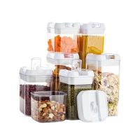 Kit Com 7 Potes Herméticos Multiuso Alimentos E Mantimentos - 2