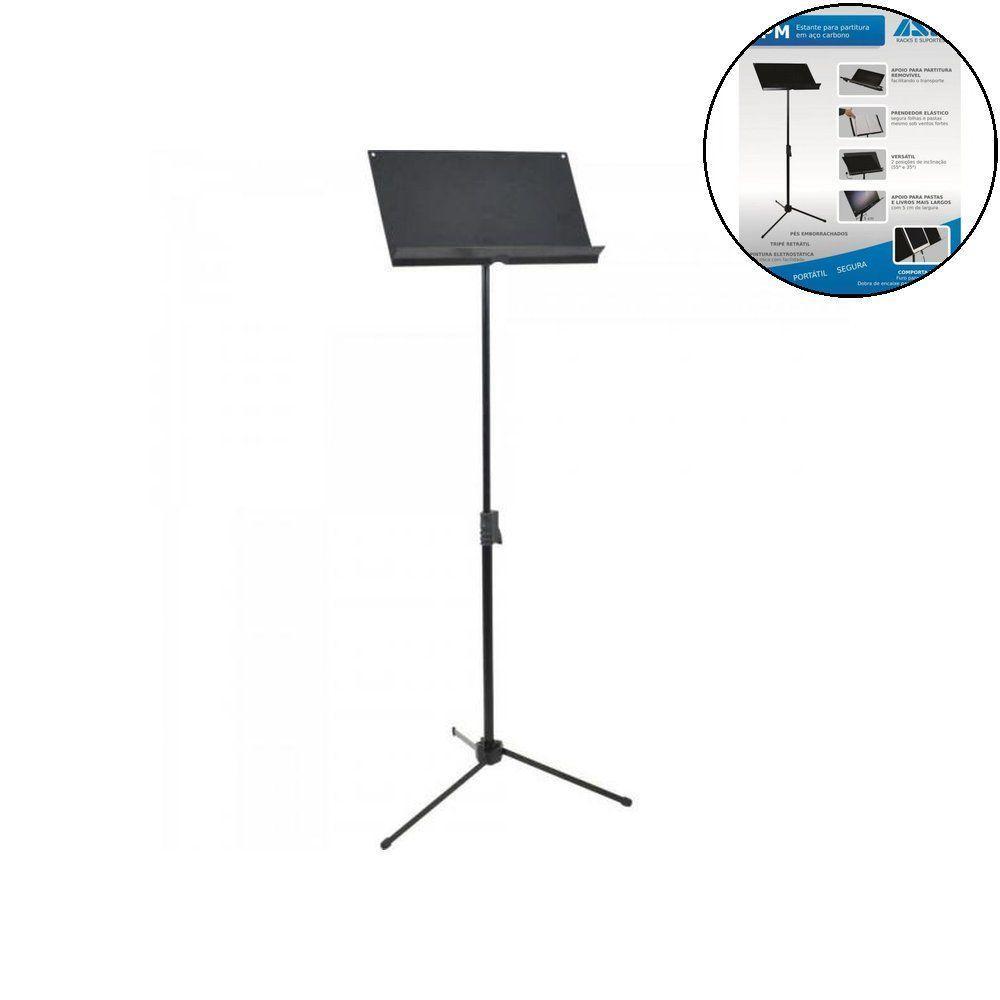 Suporte Para Partitura Maestro Epm Preto Ask - 3