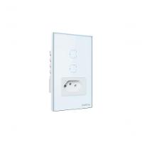 Tomada Simples 10a Smart Wi-fi Ets 2002 Branco 4850068 - 2