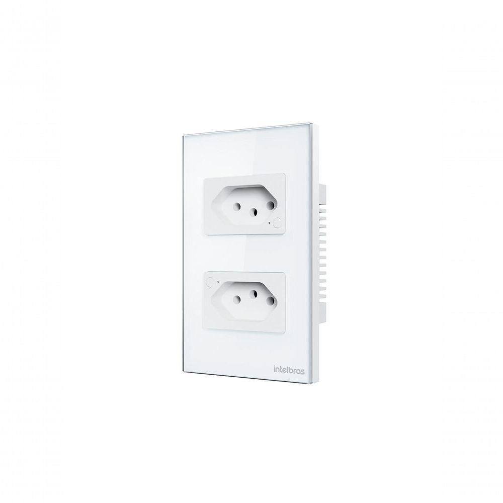 Tomada Dupla 10a Inteligente Wi-fi Ets 1002 Branco 4850064 - 2