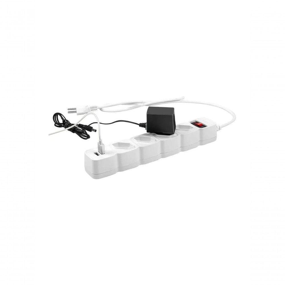 Protetor Eletronico Intelbras Epe204 4 Tomadas 2 Usb - 6