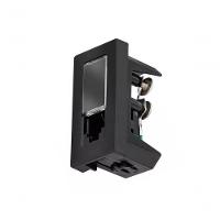 Tomada Telefone Rj11 4 Fios 1m Preta 615010pt - 1