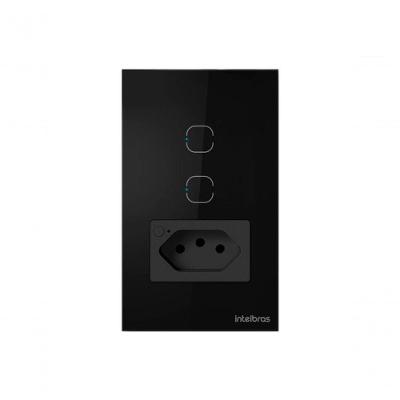 Tomada Com Interruptor Inteligente Intelbras Ets 2002 Smart