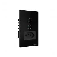 Tomada Com Interruptor Inteligente Intelbras Ets 2002 Smart - 2