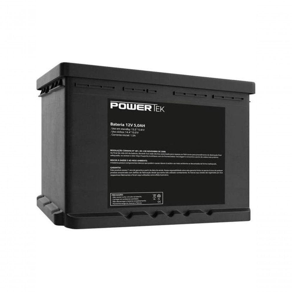 Bateria Selada 12v 5ah En010 Powertek - 1