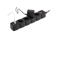 Protetor Eletrico Intelbras Epe204 4 Tomadas 2 Usb Preto