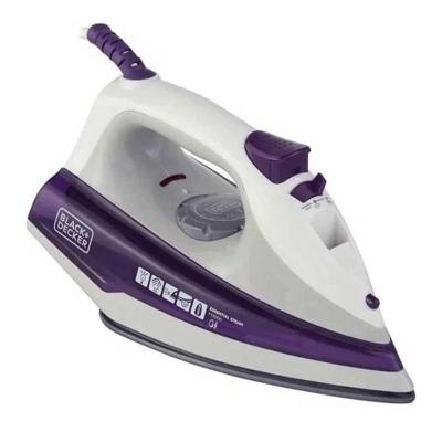 Ferro De Passar A Vapor Black&Decker Branco/Roxo