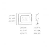 Refletor Led Elgin 10w 6500k Preto - 2