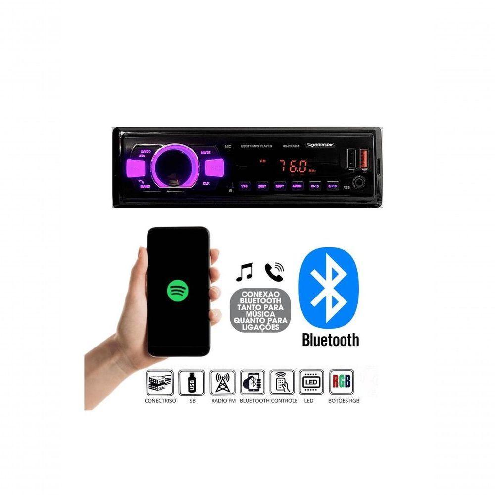 Auto Radio Bluetooth Roadstar Rs2605br Es - 2