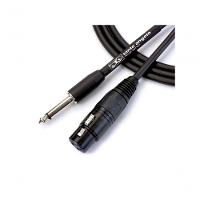 Cabo De Microfone Ninja Hg 0,20 Mm Conector P10-xlr Femea 25ft 7,62 Metros Preto - 1