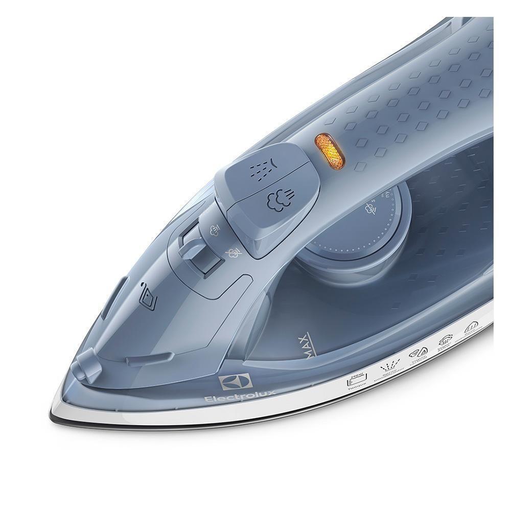 Ferro De Passar A Vapor Electrolux Esi10 C/ Spray Azul 127V - 3