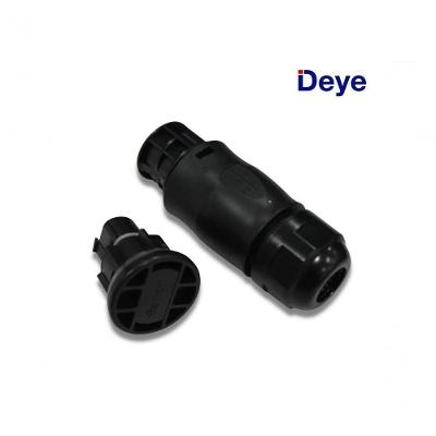 Conector Deye Femea E Endcap Para Micro Inversor Deye
