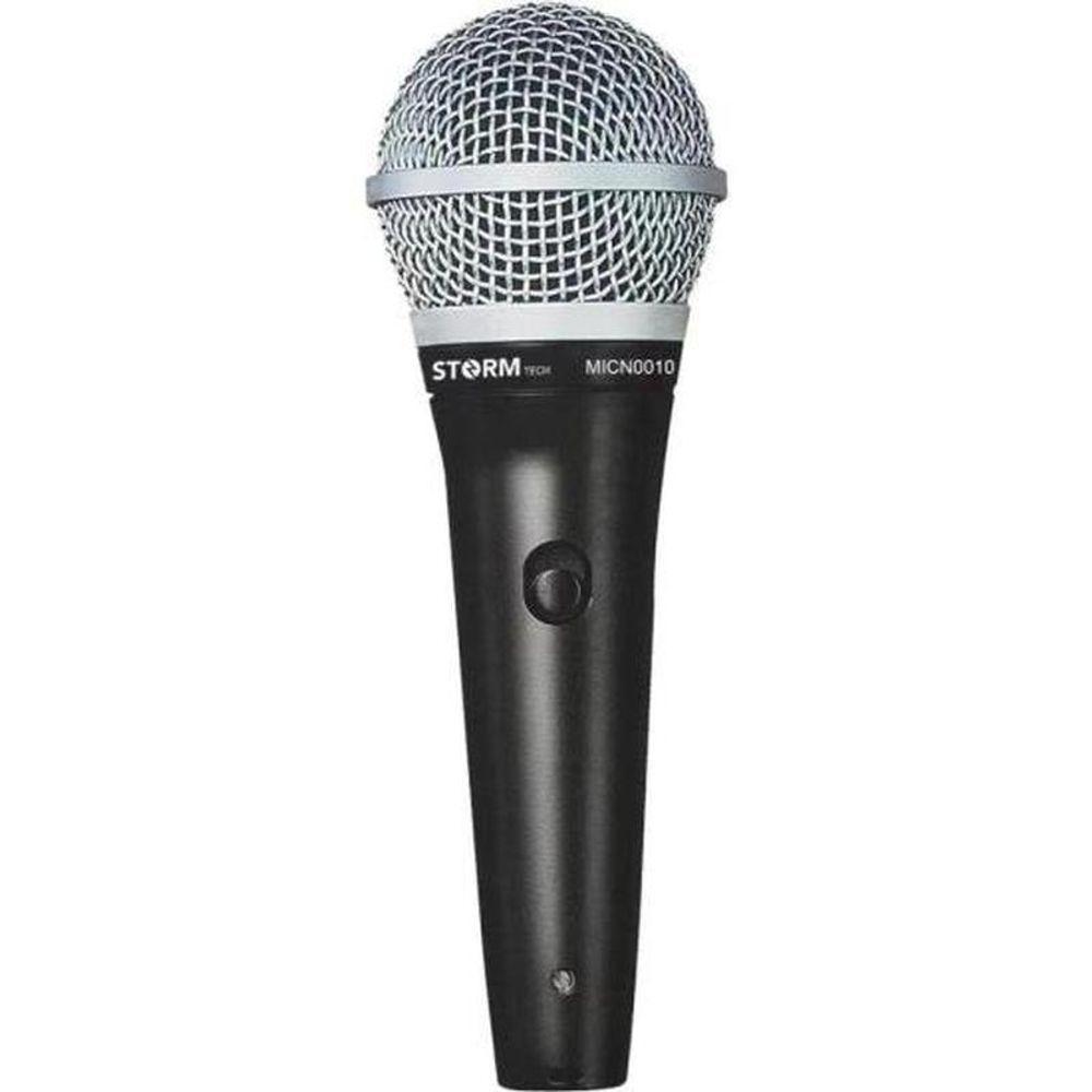 Microfone Com Fio Storm Micn00010 Preto - 1