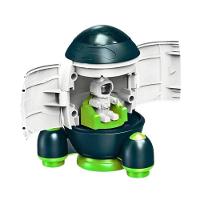 Foguete Espacial Verde Brinquedo Infantil Com Astronauta - 10