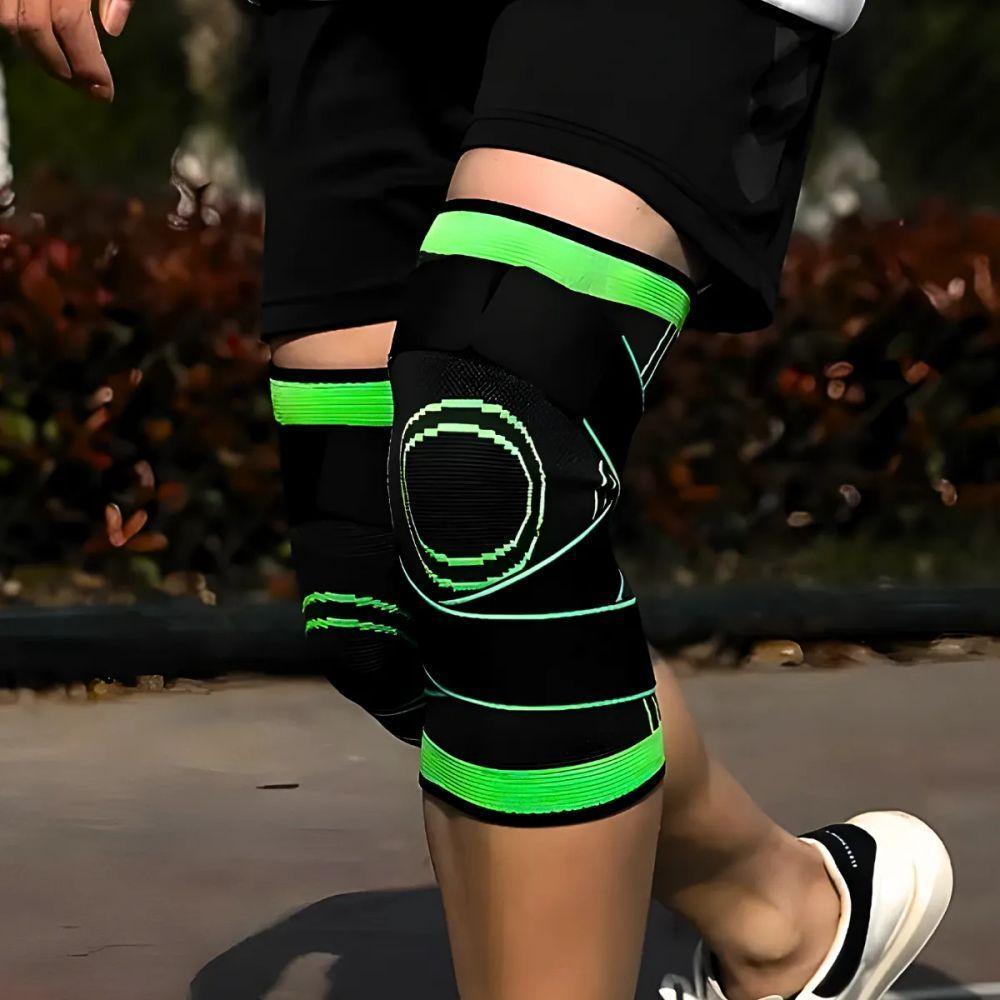 Joelheira De Alta Compressão Bandagem Elástica Estabilidade - 2