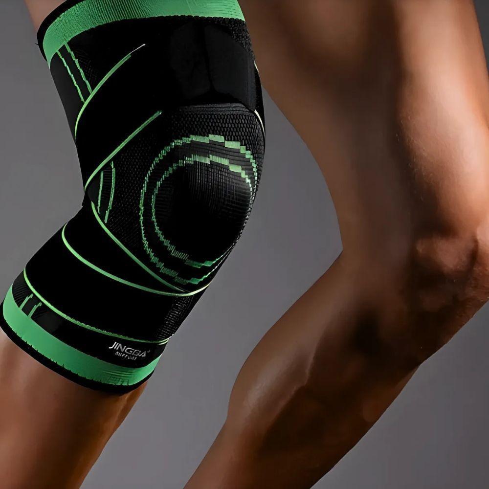 Joelheira De Alta Compressão Bandagem Elástica Estabilidade - 3