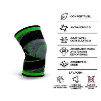 Joelheira De Alta Compressão Bandagem Elástica Estabilidade - 7