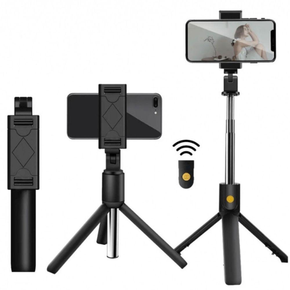 Bastão De Selfie Com Tripé Para Celular Com Controle Remoto - 3