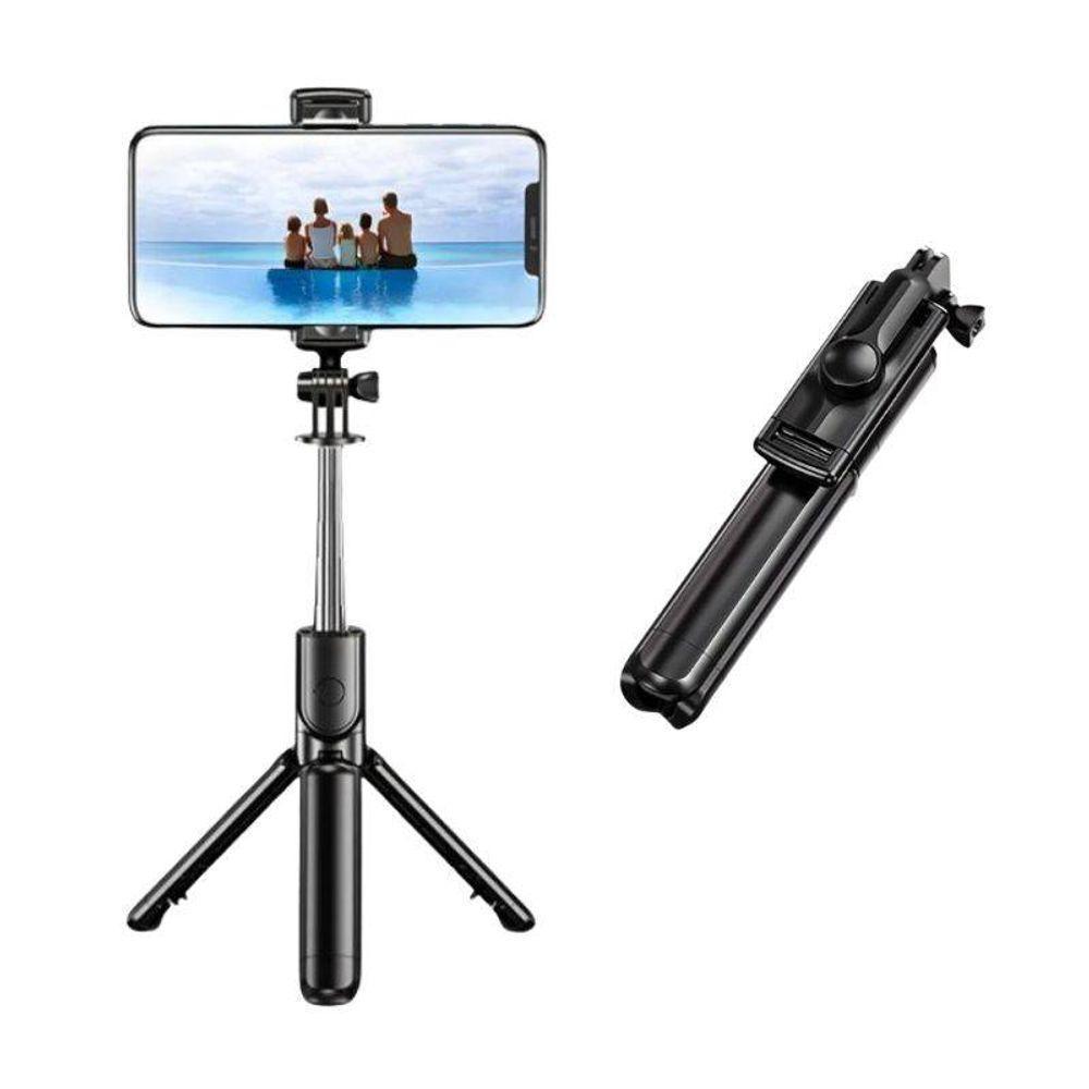 Bastão De Selfie Com Tripé Para Celular Com Controle Remoto - 8