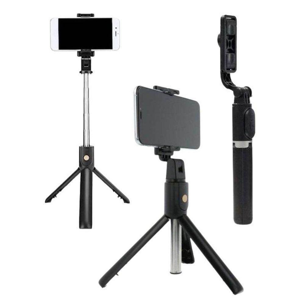 Bastão De Selfie Com Tripé Para Celular Com Controle Remoto - 10