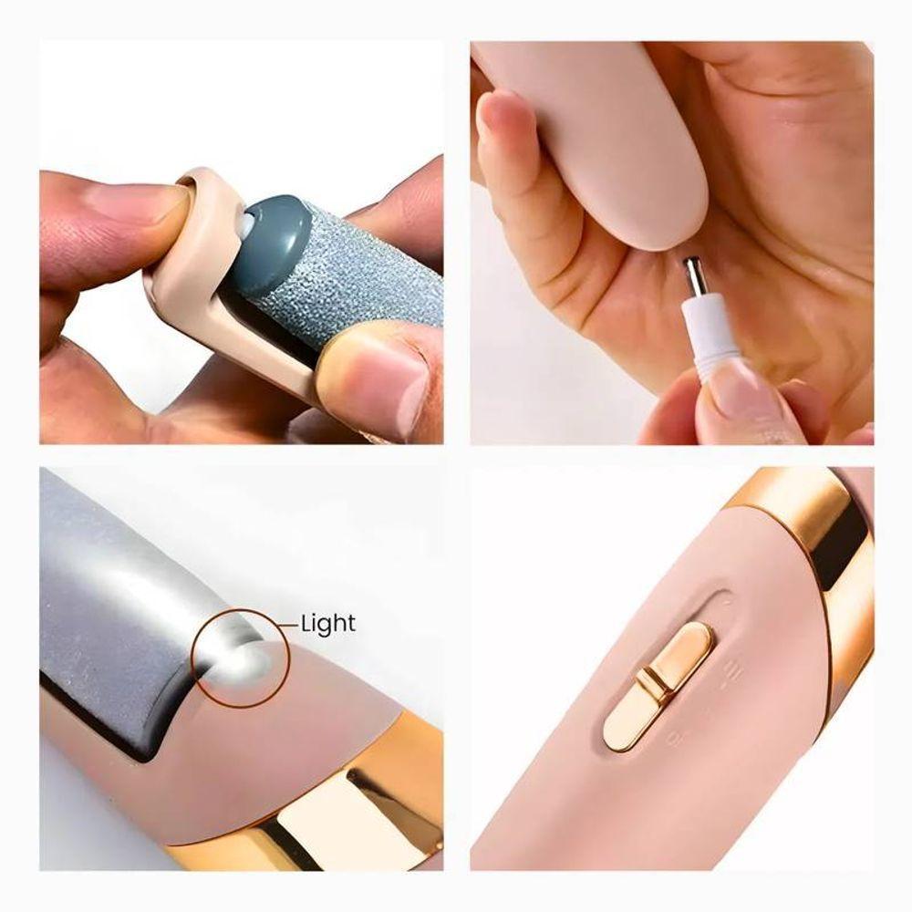 Raspador De Pé Eletrônico Calcanhar Remoção De Calos - 9