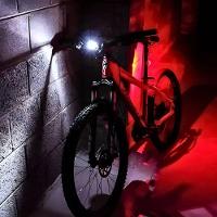 Kit Bike Farol Frontal + Traseiro Ultra Led Usb Recarregável - 8