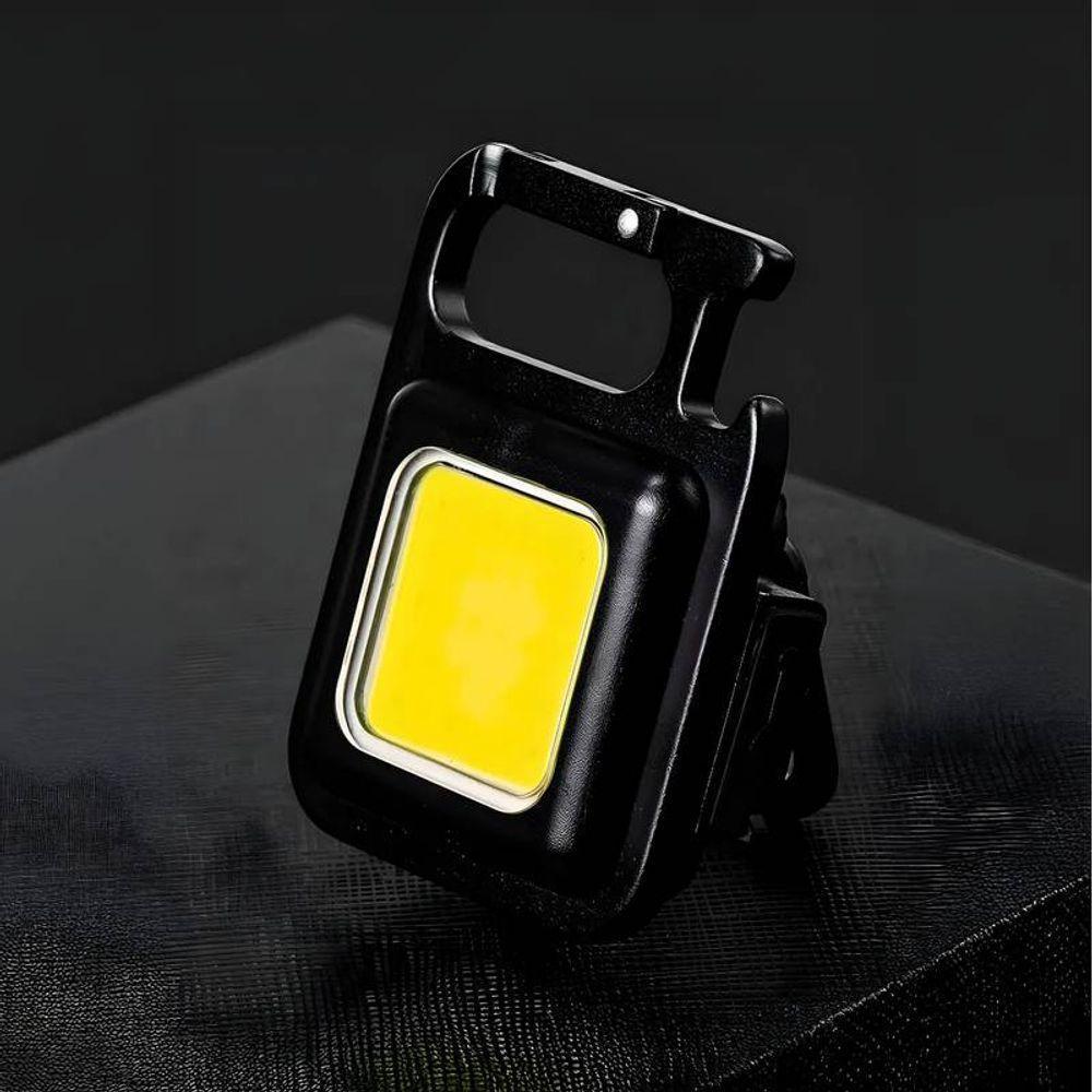 Lanterna Recarregável Chaveiro Multifunção Led Com Abridor - 10