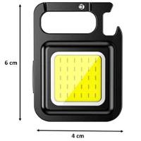 Lanterna Recarregável Chaveiro Multifunção Led Com Abridor - 2