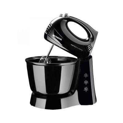 Batedeira Convencional Mondial B-44 3,6L 400W Preto 110V 3 Velocidades