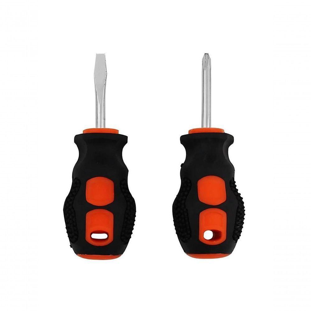 Jogo De Chave De Fenda E Phillips Cotoco Western Com 2 Pecas - 1