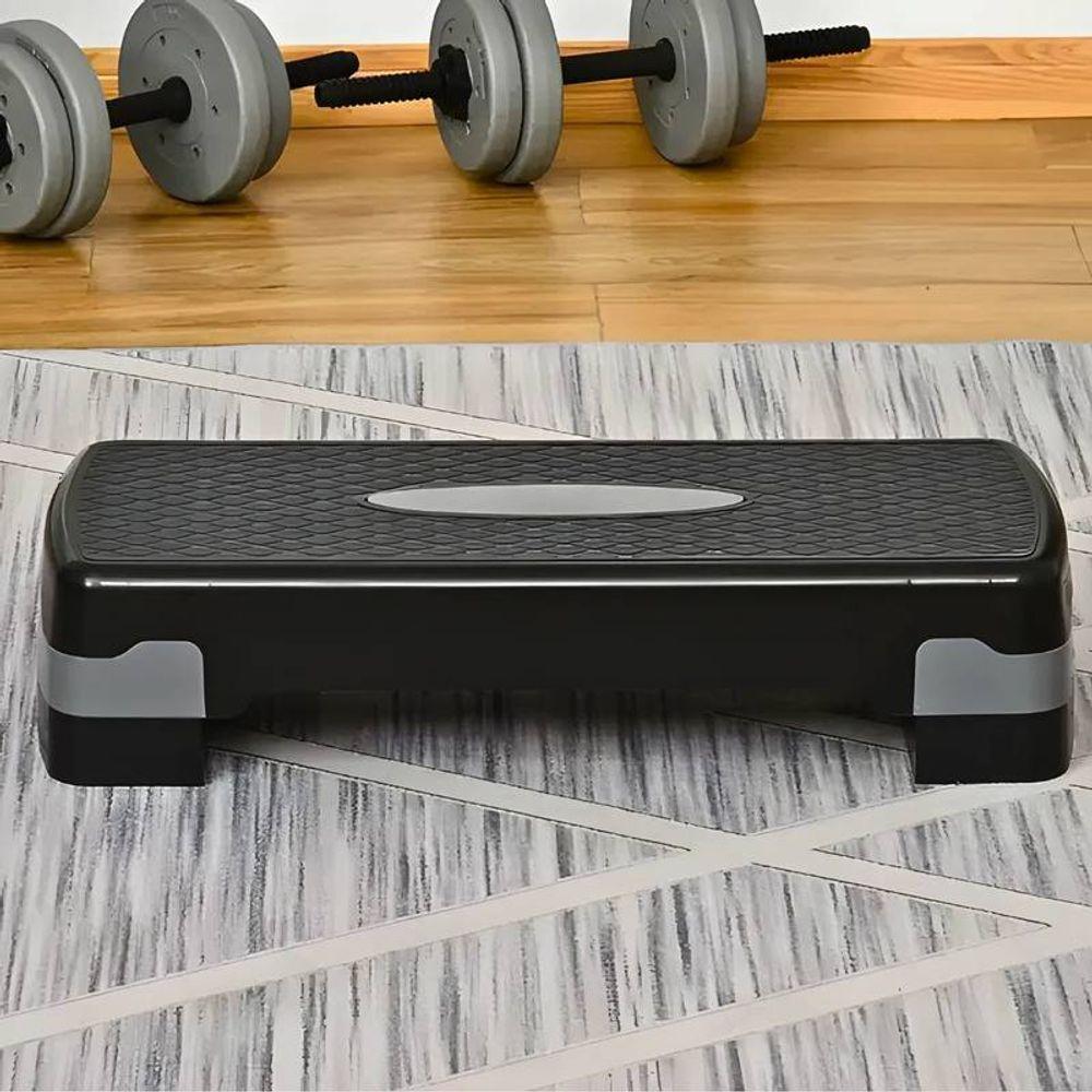 Step Para Ginástica Academia Exercícios Ajustável 2 Níveis - 10