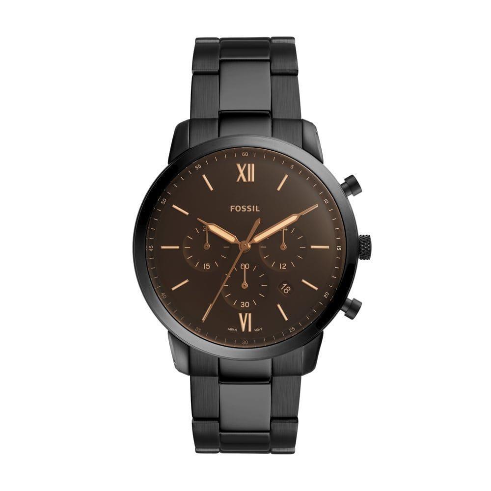 Relógio Fossil Masculino Neutra Chrono Preto - Fs5525-1pn Fs5525-1pn - 1