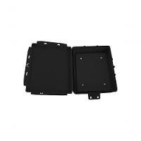 Caixa Hermetica Multitoc Preta Vedada 25x20x8 Completa - 3