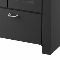 Fogão A Lenha Master Preto Chapa De Ferro Fundido N°01 Dir - 3