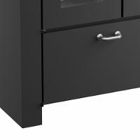 Fogão A Lenha Master Preto Chapa De Alumínio N°02 Esq - 3