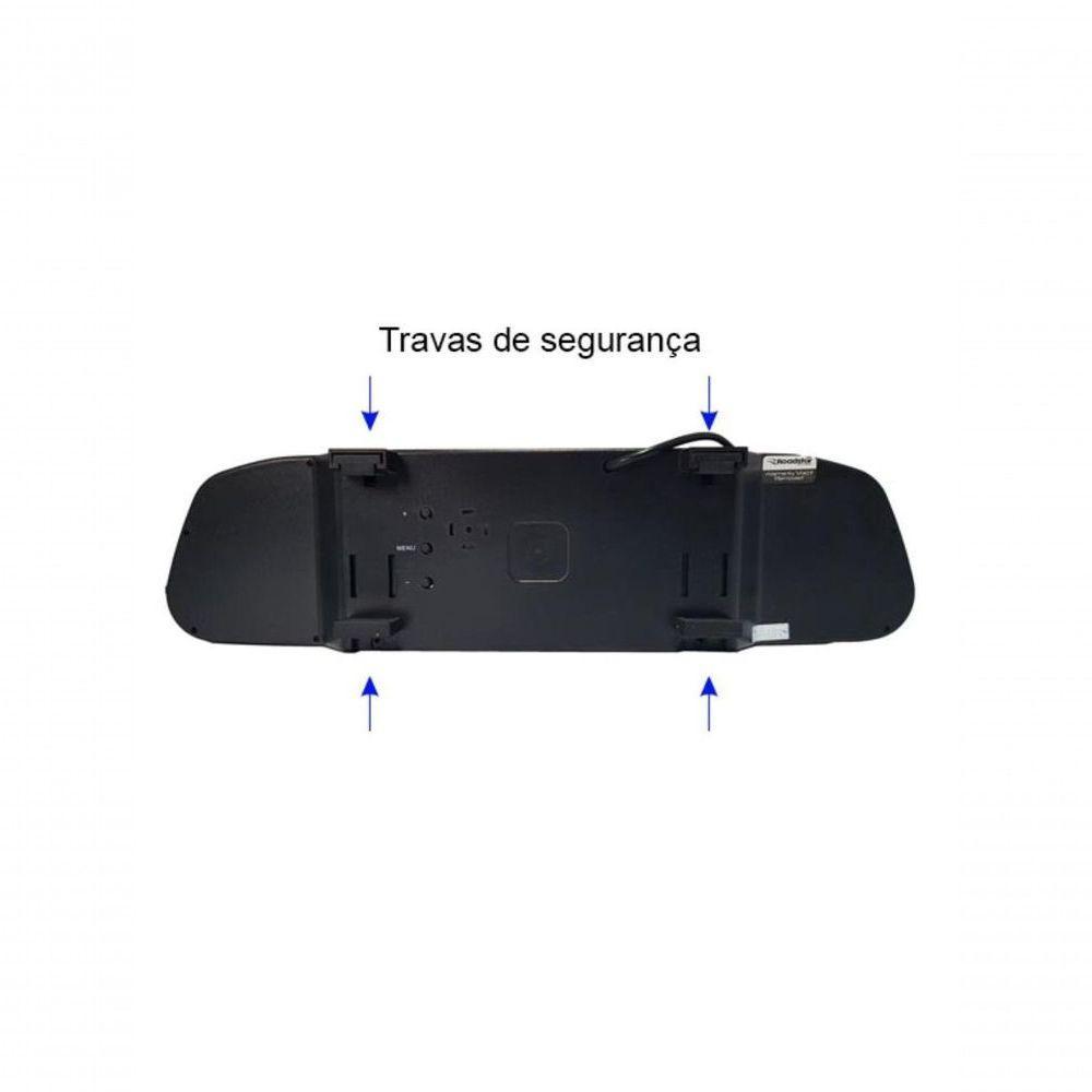 Espelho Retrovisor Roadstar Com Tela Tft Rs350br - 2