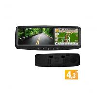 Espelho Retrovisor Com Monitor Orbe Om43gps-c 4,3 Polegadas - 1