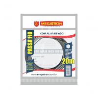 Passa Fio Com Conexão 20 Metros Cinza - 1