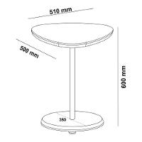 Mesa Lateral Apoio Mdf 51cm Multimóveis Cr45301 Off White - 3