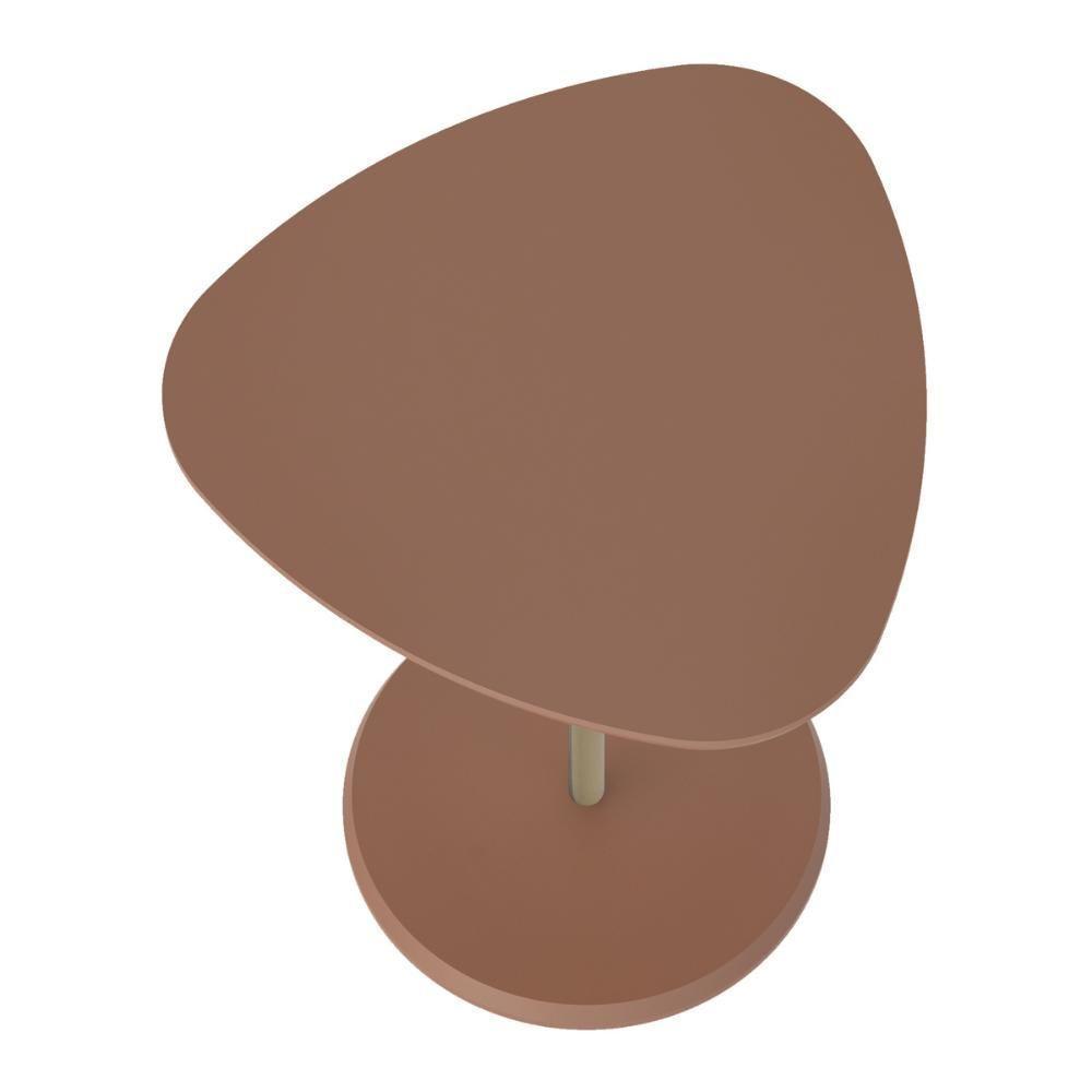 Mesa Lateral Apoio Mdf 51cm Multimóveis Cr45301 Terracota - 5