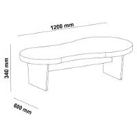 Mesa De Centro 120cm Multimóveis Cr45308 Cinamomo - 3